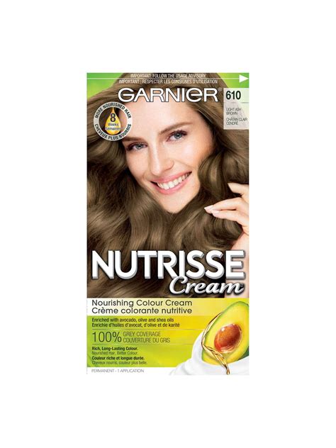 garnier ash light brown